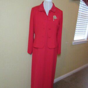 Red Blazer & Dress 2- Piece set